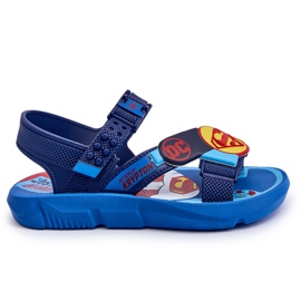 Sandalias Infantiles Superman Grendene Kids JJ385050 Azul