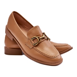 WS1 Mocasines Clásicos Mujer Marrón Lorien