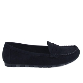 Seastar Anaya Mocasines de ante negro para mujer