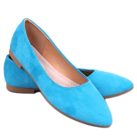 Seastar Bailarinas Keys LT.BLUE con plantilla de piel azul
