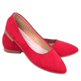 Seastar Bailarina Keys plantilla piel roja rojo