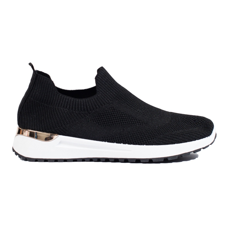 Zapatillas slip-on negras Shelovet negro