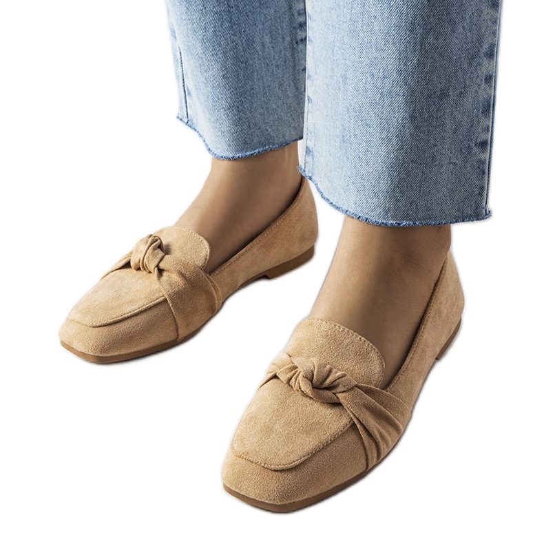 Mocasines beige de Samika