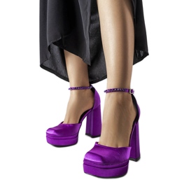 Inna Zapatos de tacón violeta de Elida.