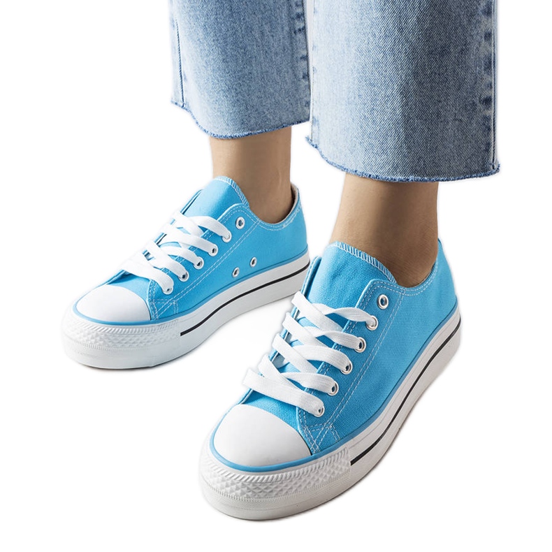 Inna Deportivas plataforma Freestyle azul Inna Deportivas plataforma Freestyle azul