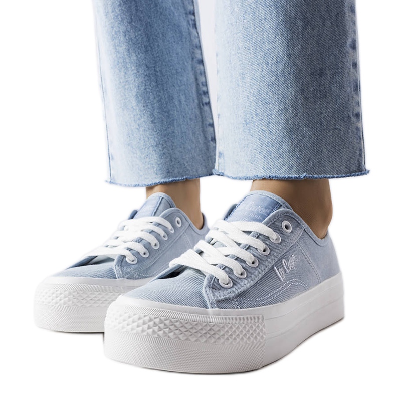 Zapatillas azules Lee Cooper LCW-22-31-0891L