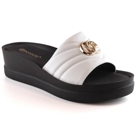 Zapatillas cuña Potocki W YQ21001 WOL159C blanco Zapatillas cuña Potocki W YQ21001 WOL159C blanco