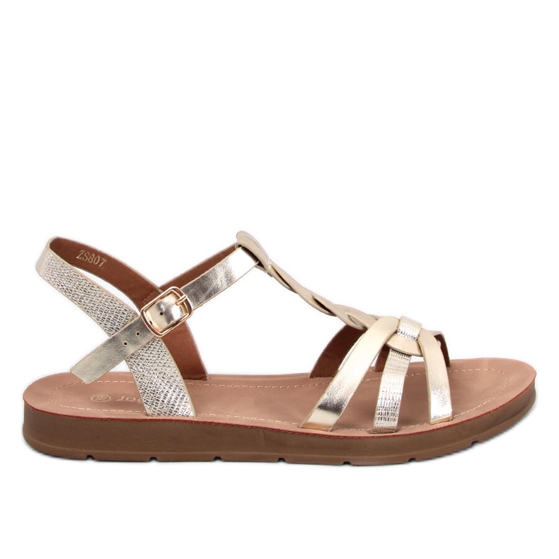 Sandalias mujer Aguilera Gold dorado
