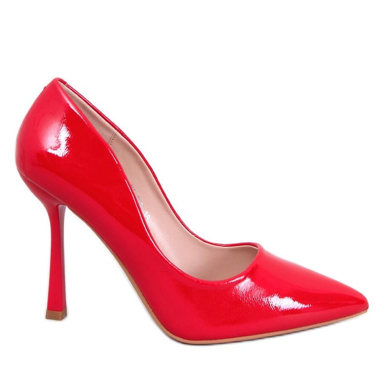 Anika Zapatos de salón de mujer lacados en Rojo Anika Zapatos de salón de mujer lacados en Rojo