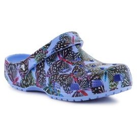 Chanclas Crocs Classic Butterfly clog moon W 208257-5Q7 violeta