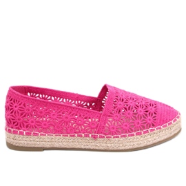 Alpargatas Caladas Terian Rosa Fucsia Rojo rosado