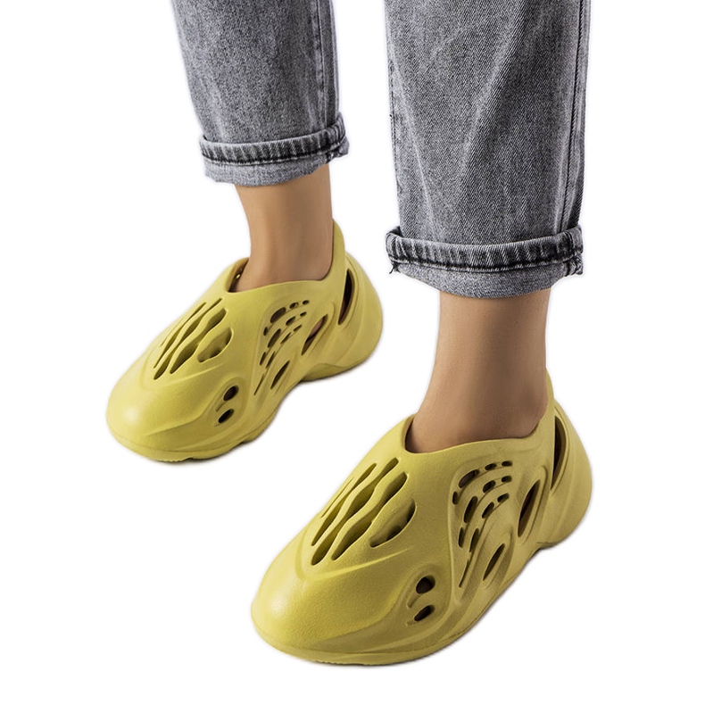 Zapatillas casa juliana espuma verde Zapatillas casa juliana espuma verde