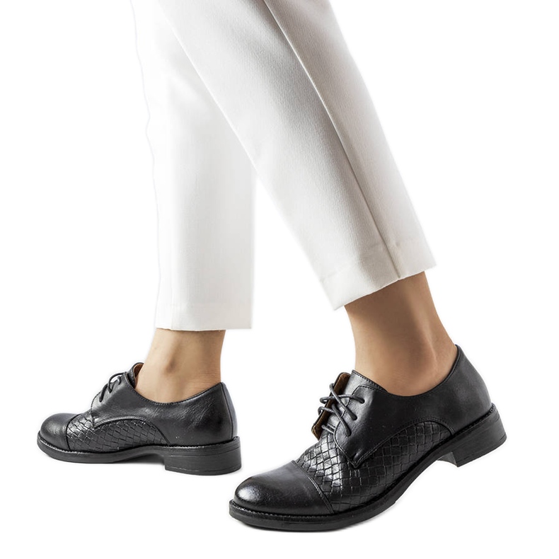 Zapatos brogue beige LS5379 Taupe negro Zapatos brogue beige LS5379 Taupe negro