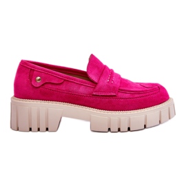 Slip-on Mujer Ante Fucsia Fiorell rosa