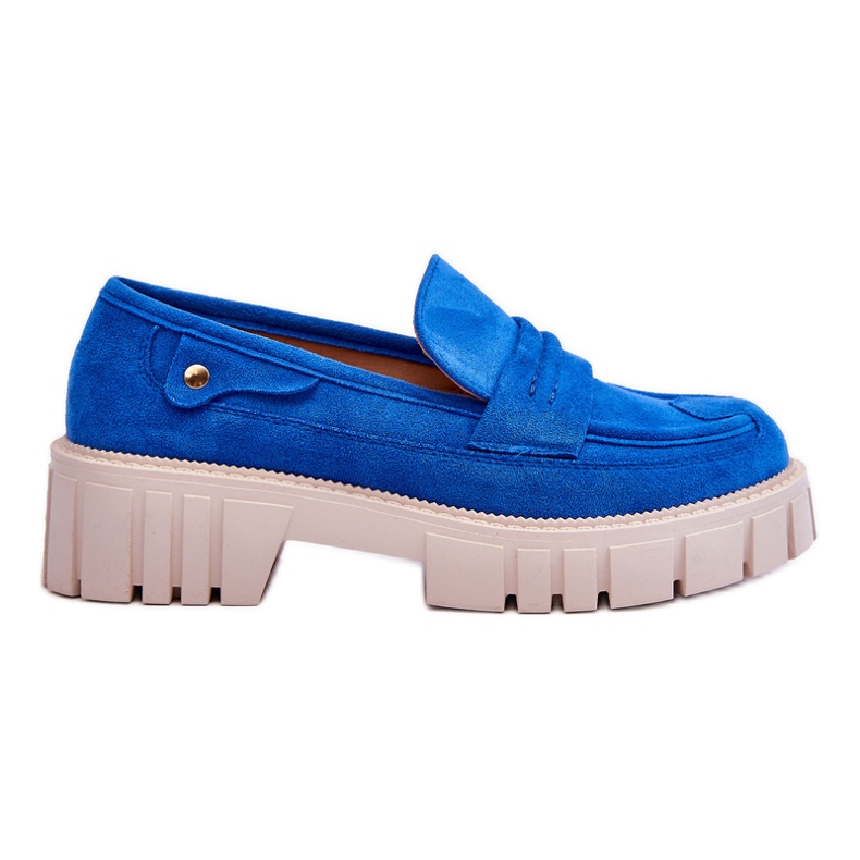 Slip-on Mujer Ante Azul Fiorell Slip-on Mujer Ante Azul Fiorell
