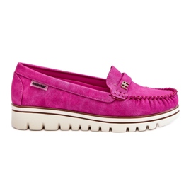 PS1 Mocasines De Mujer Con Plataforma Fucsia Mirren rosa