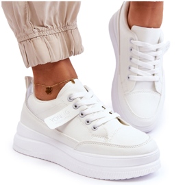 Zapatillas Deportivas Clásicas Mujer Blanco Ronesha