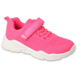Calzado deportivo infantil befado con velcro 516X201 rosa