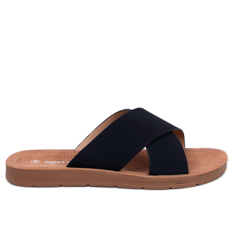 Pantuflas de mujer Ryan Black negro