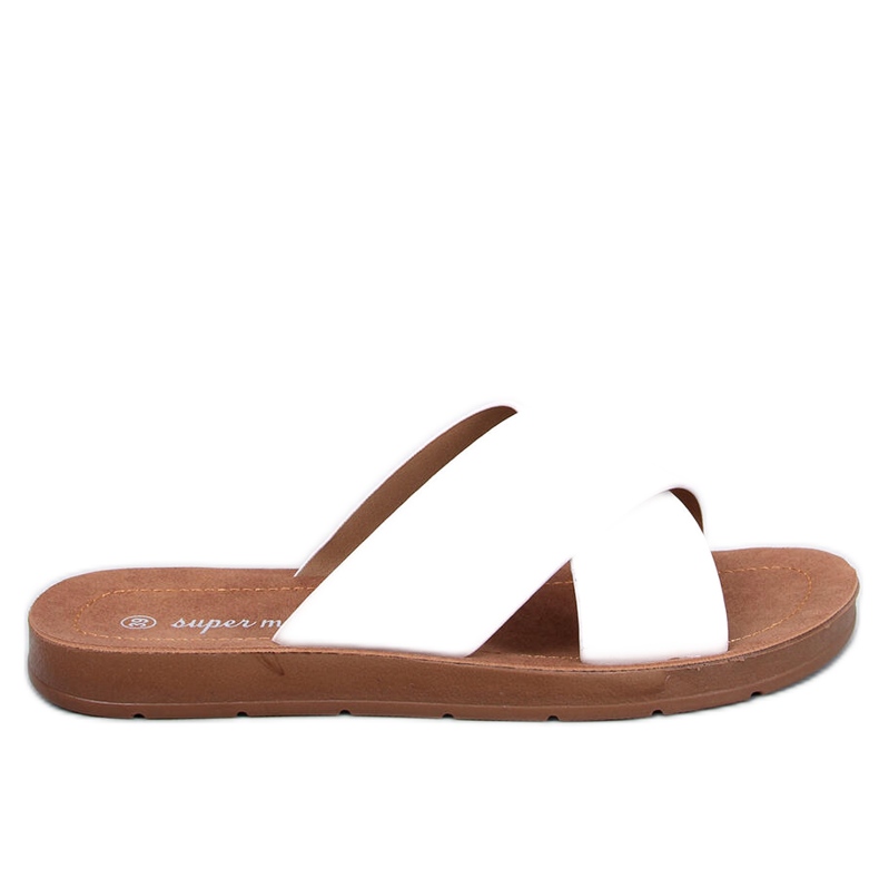 Pantuflas de mujer Ryan White blanco