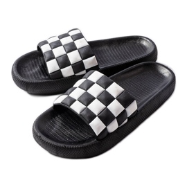 Zapatillas con plataforma en goma negras de Elin negro