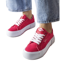 Lee Cooper LCW-20-31-026 zapatillas rosas rosado