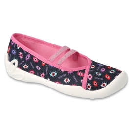 BELTERINAS DE NIÑOS BEFADO 116Y321 Negro y rosa en patrones coloridos