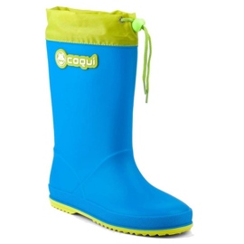 Botas de agua Coqui Rainy Collar Jr. 8509-100-4713 azul