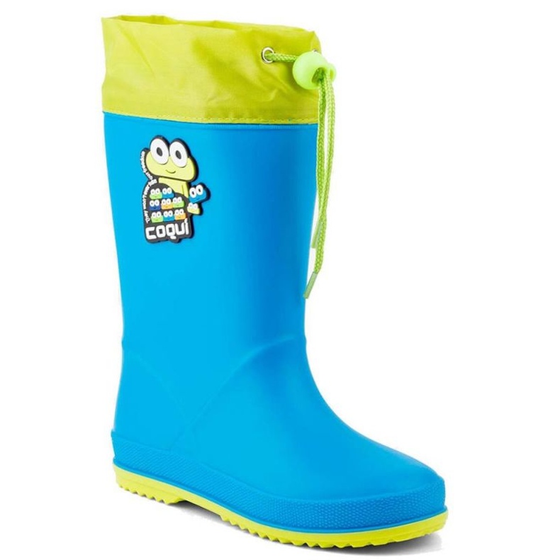 Botas de agua Coqui Rainy Collar Jr. 8508-100-4713 azul