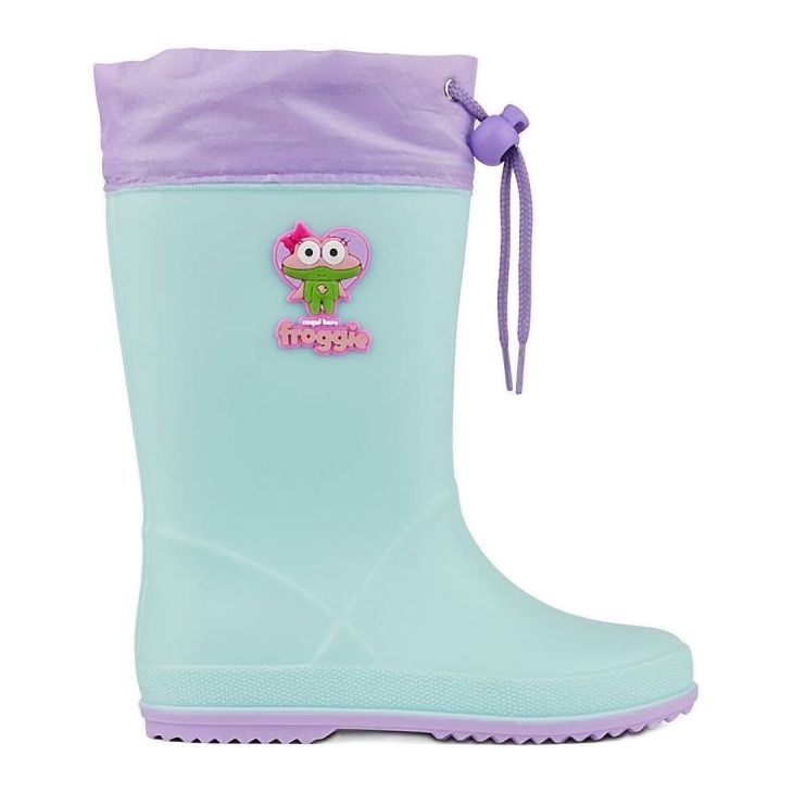 Botas de agua Coqui Rainy Collar 8508-637-4402 verde