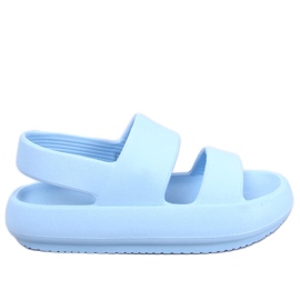 Sandalias de goma azul Boddie