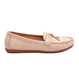 PS1 Mocasín Clásico Ante Beige Good Time