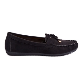 PS1 Mocasín Clásico Ante Negro Good Time