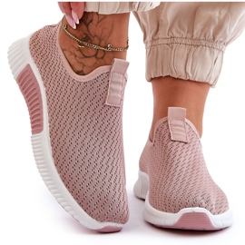 PM1 Zapatillas Clásicas Sin Cordones Rosa Claro Frankie