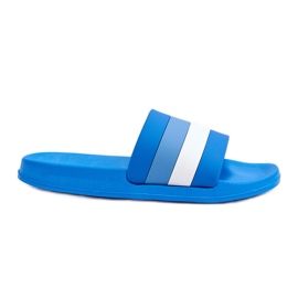Pantuflas de Rayas Blue Vision para Mujer azul