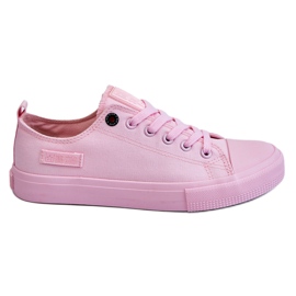 Zapatillas Clásicas Bajas Mujer Big Star LL274022 Rosa Claro