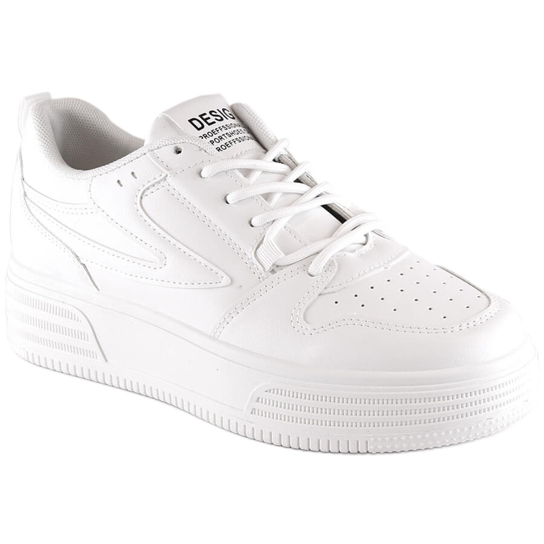Deportivas de mujer con plataforma blancas Vinceza 19465 blanco
