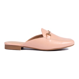Pantuflas de mujer Vinceza para polvos rosado