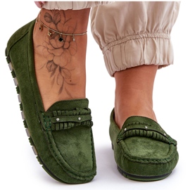 PG1 Mocasines Mujer Ante Verde Clorie PG1 Mocasines Mujer Ante Verde Clorie