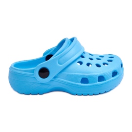 WJ1 Chanclas Baby Foam Crocs Percy Azul Claro