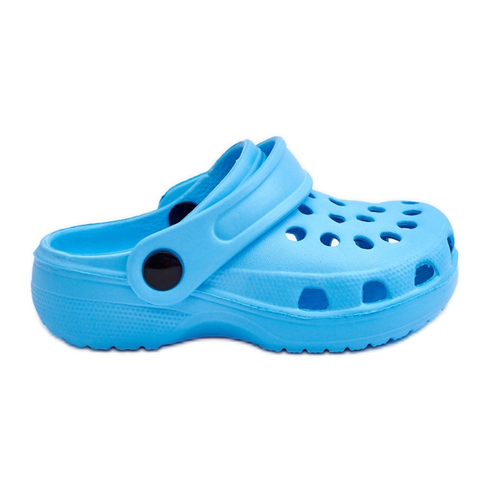 WJ1 Chanclas Baby Foam Crocs Percy Azul Claro