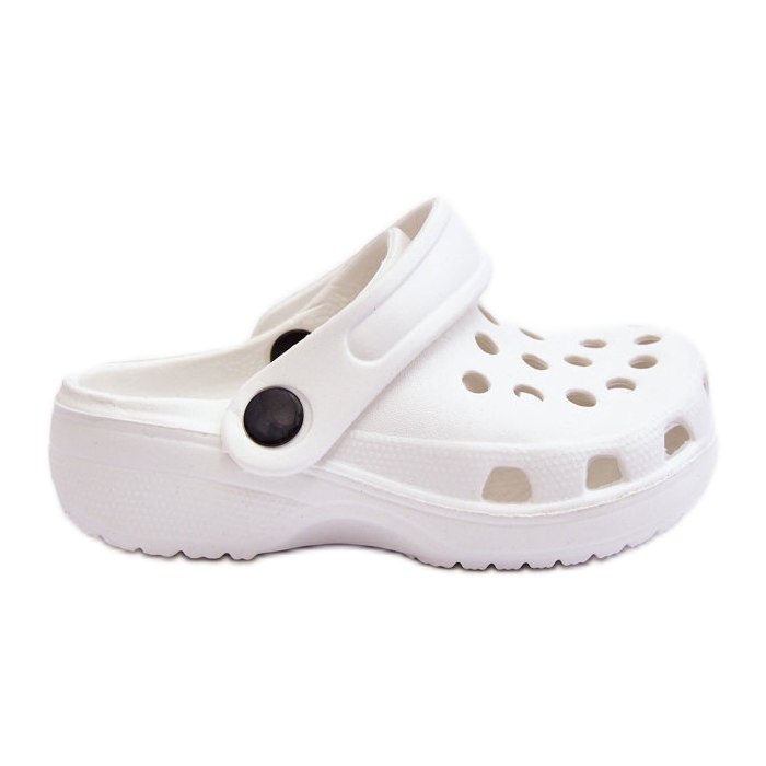 Sandalias Niños Espuma Crocs Blanco Percy