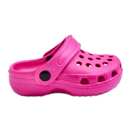 Chanclas Infantiles De Espuma Crocs Rosa Percy rosado