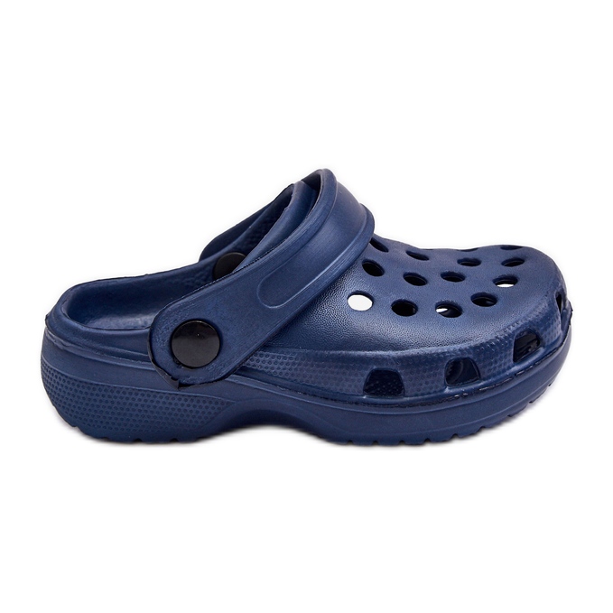 Sandalias Niños Foam Crocs Azul Marino Percy