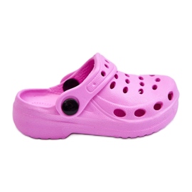 WJ1 Toboganes de espuma para niños Lucas rosa