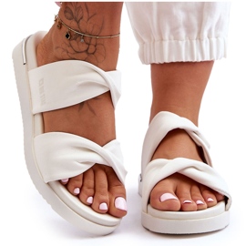 Sandalias Planas Mujer Big Star LL274A121 Blanco