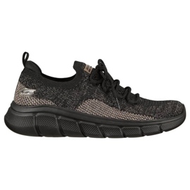 Zapatos Skechers Bobs B Flex - Fall Sparks W 117113 Bkgd negro