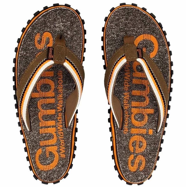 Chanclas Gumbies Cairns C-CA-UNI-OR marrón