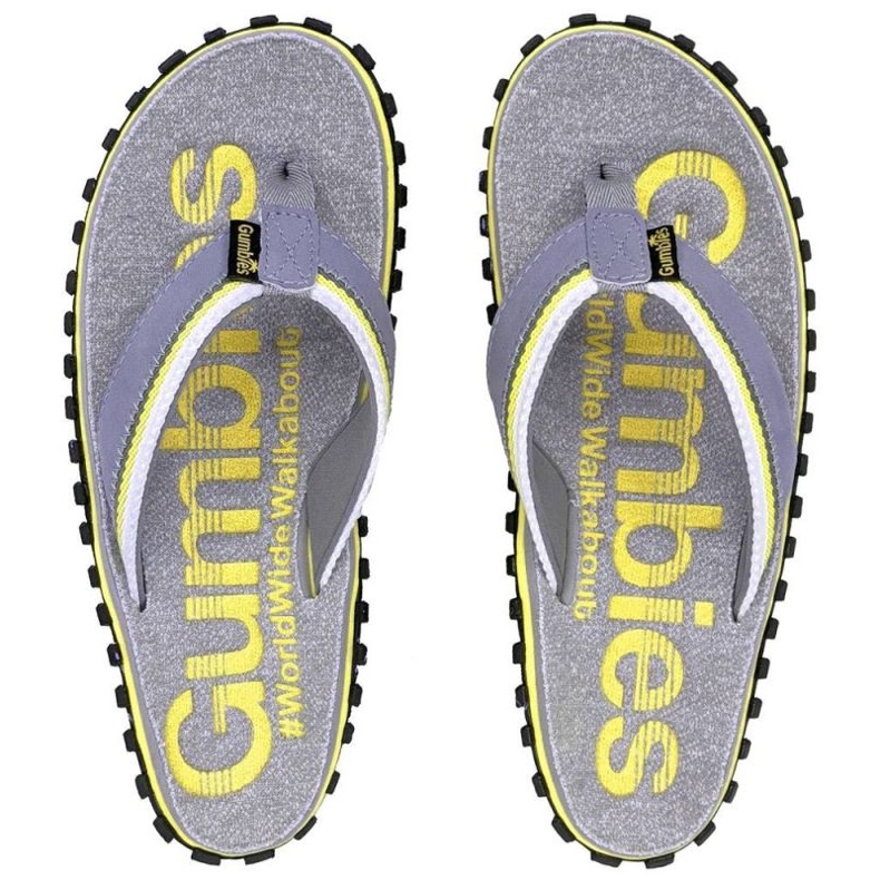 Chanclas Gumbies Cairns G-CA-UNI-YE gris