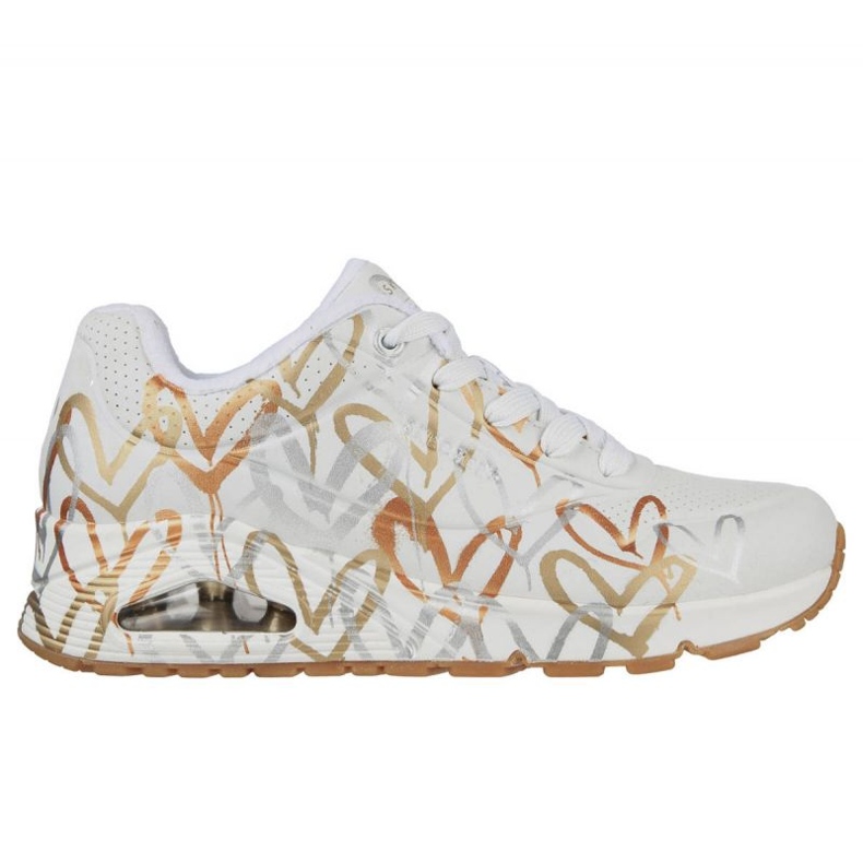 Zapatos Skechers Uno Metálico Love W 155523/WTGD blanco Zapatos Skechers Uno Metálico Love W 155523/WTGD blanco
